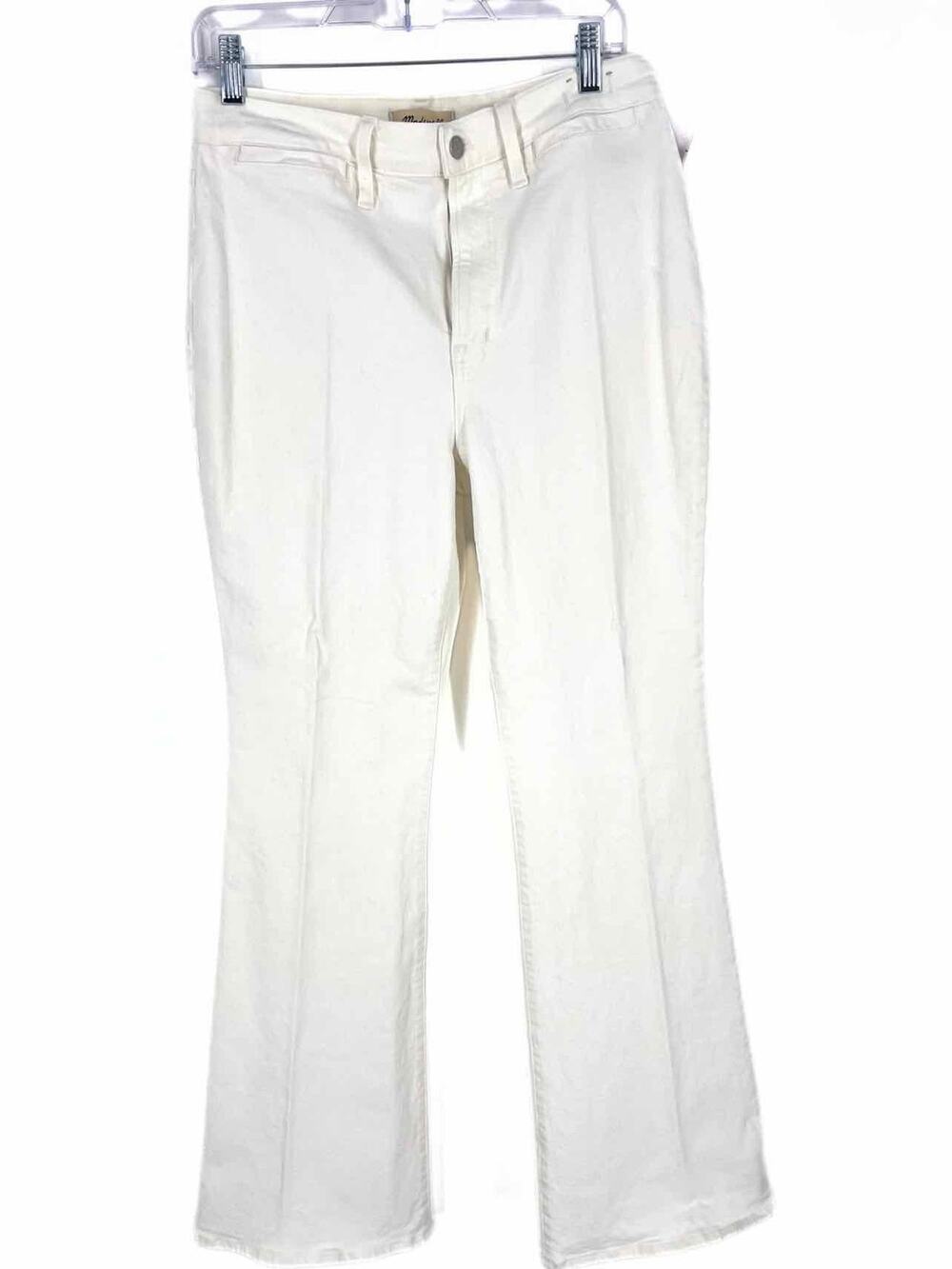 Madewell Size 29=8 White Flare Denim Premium Denim Jeans